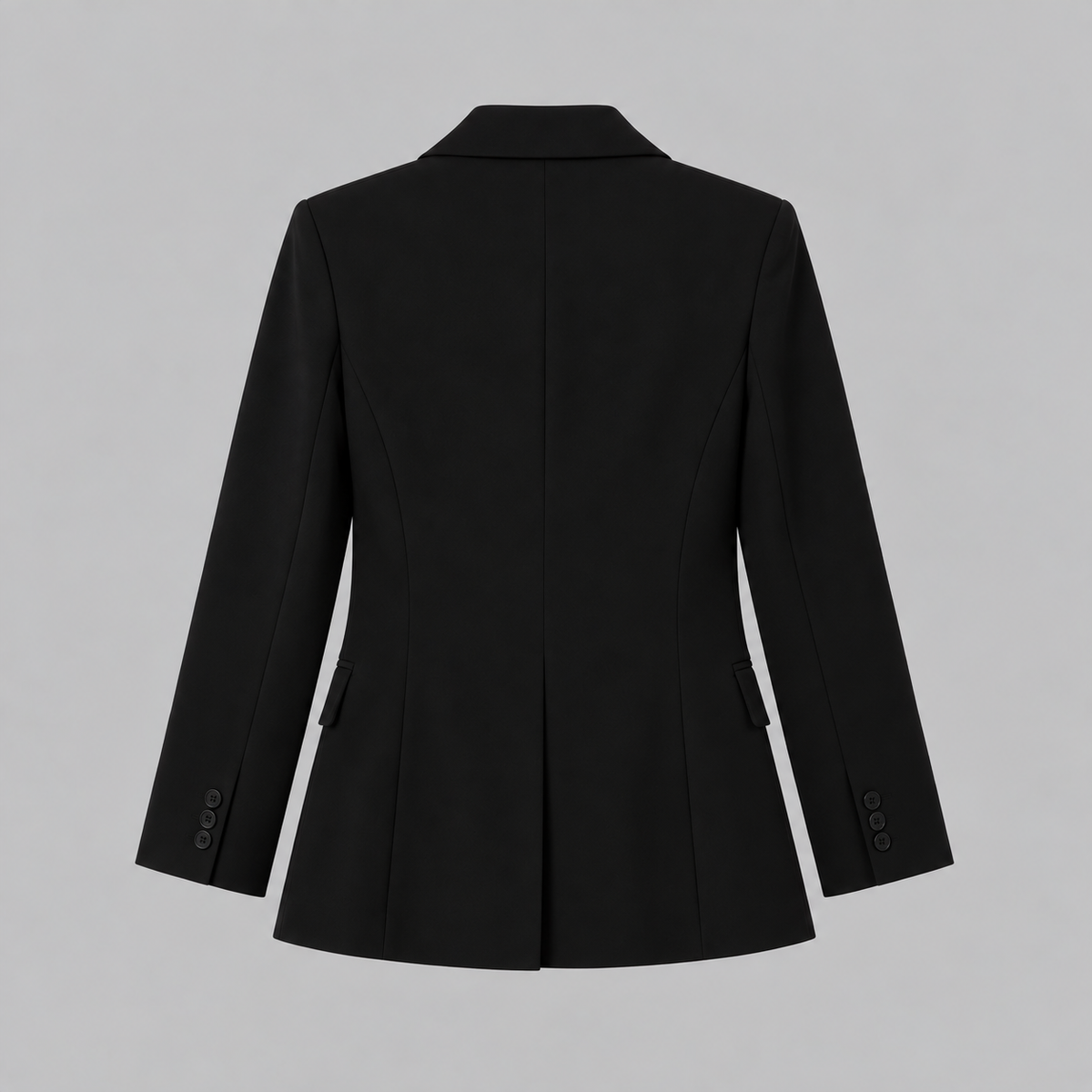 Black Turn Down Collar Pocket Marcie Jacket