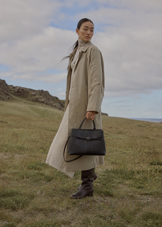 Clapham Genuine Leather Tote Bag