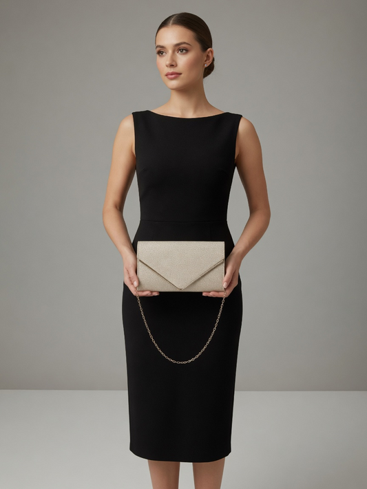 Chelsea Hard Case Minaudiere Evening Clutch Bag