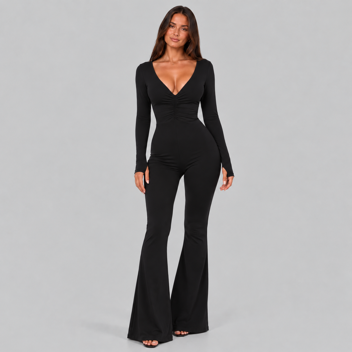Wanda Crop Top and High Waist Leggings Set