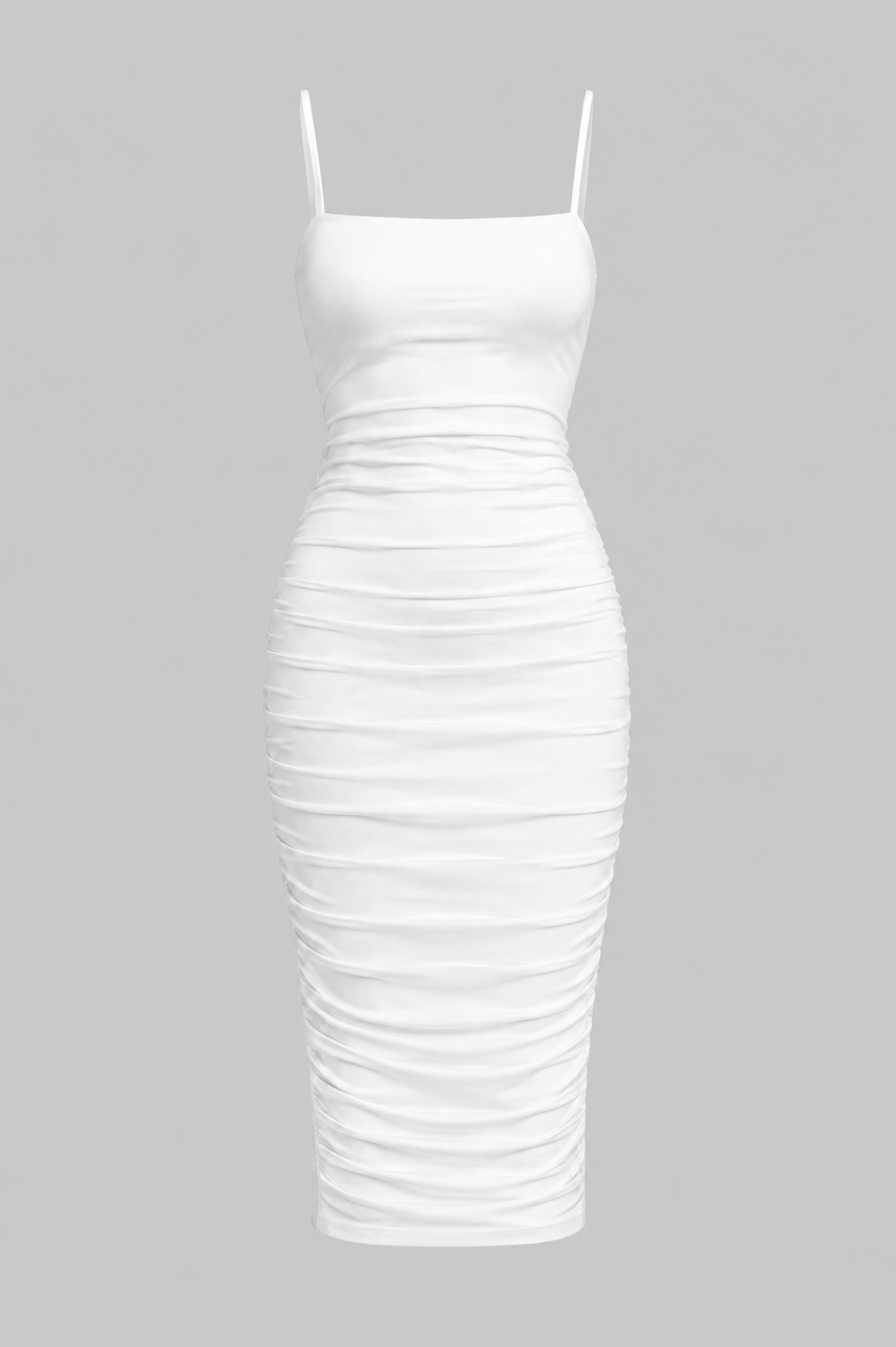 Faye Strappy Slash Neck A-Line Summer Midi Dress