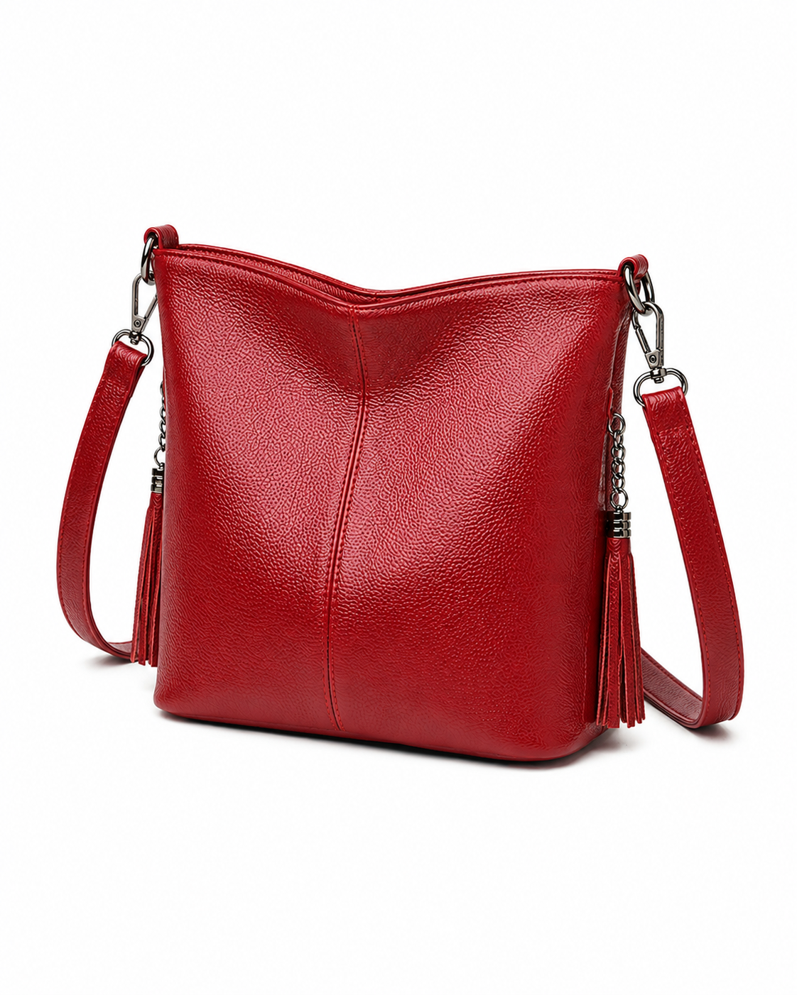 Paddington Genuine Leather Bucket Bag