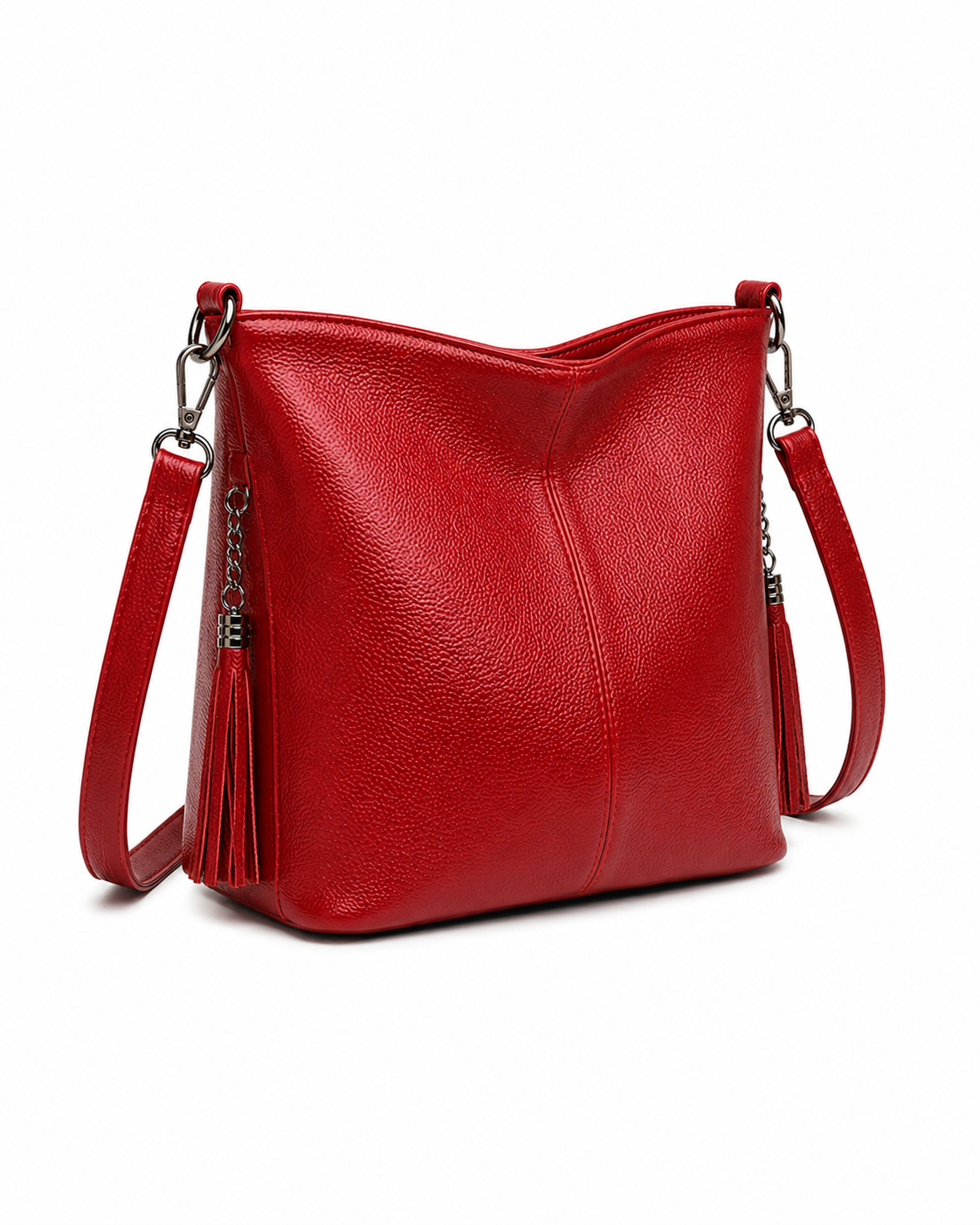 Paddington Genuine Leather Bucket Bag