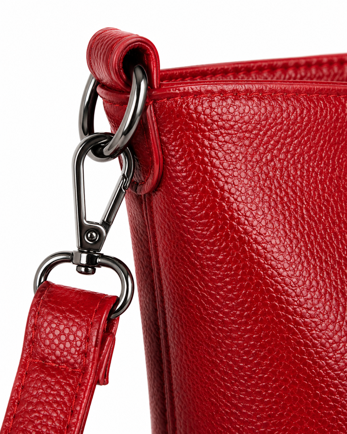 Paddington Genuine Leather Bucket Bag