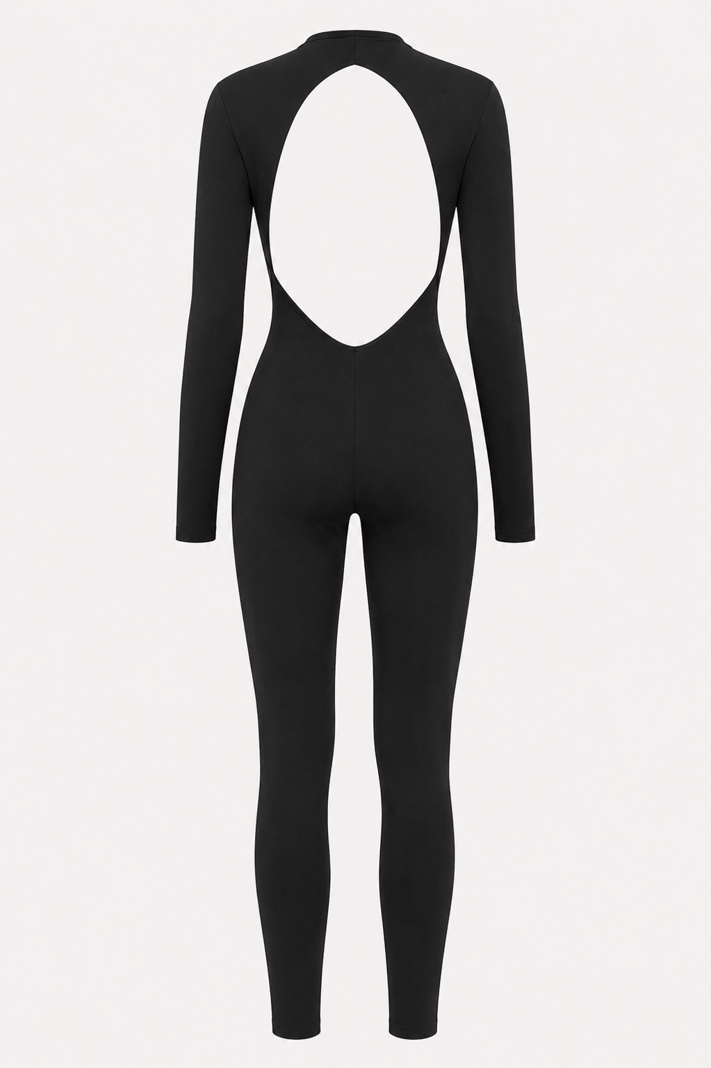 Moira Square Neck Wide Leg Jumpsuit in Black