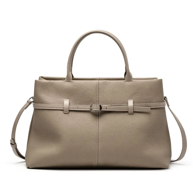 Clapham Genuine Leather Tote Bag