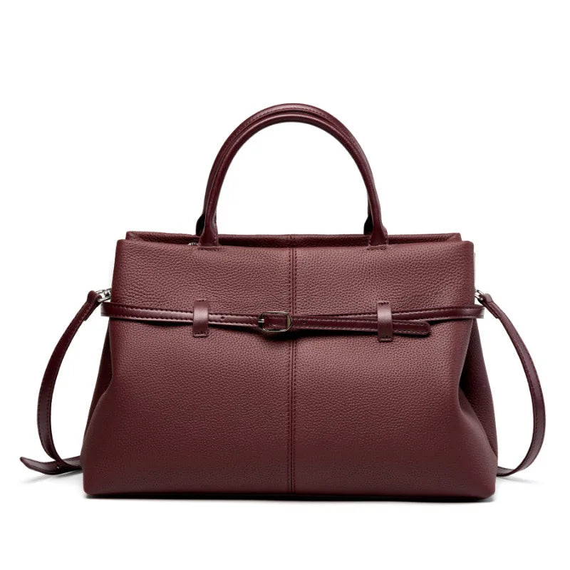 Clapham Genuine Leather Tote Bag