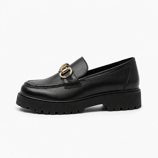 Pimlico Gold Chain Platform Loafers