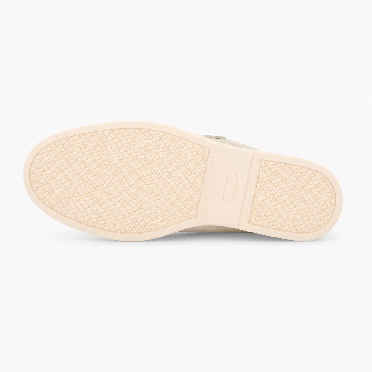 Fulham Cream Suede Backless Loafers