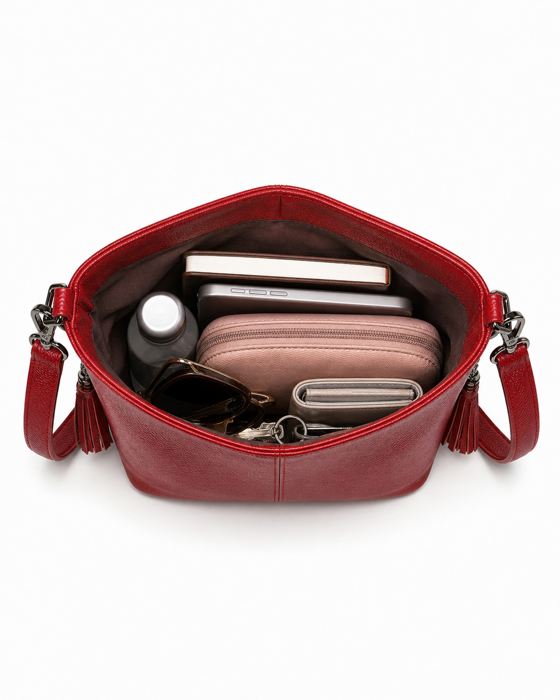 Paddington Genuine Leather Bucket Bag