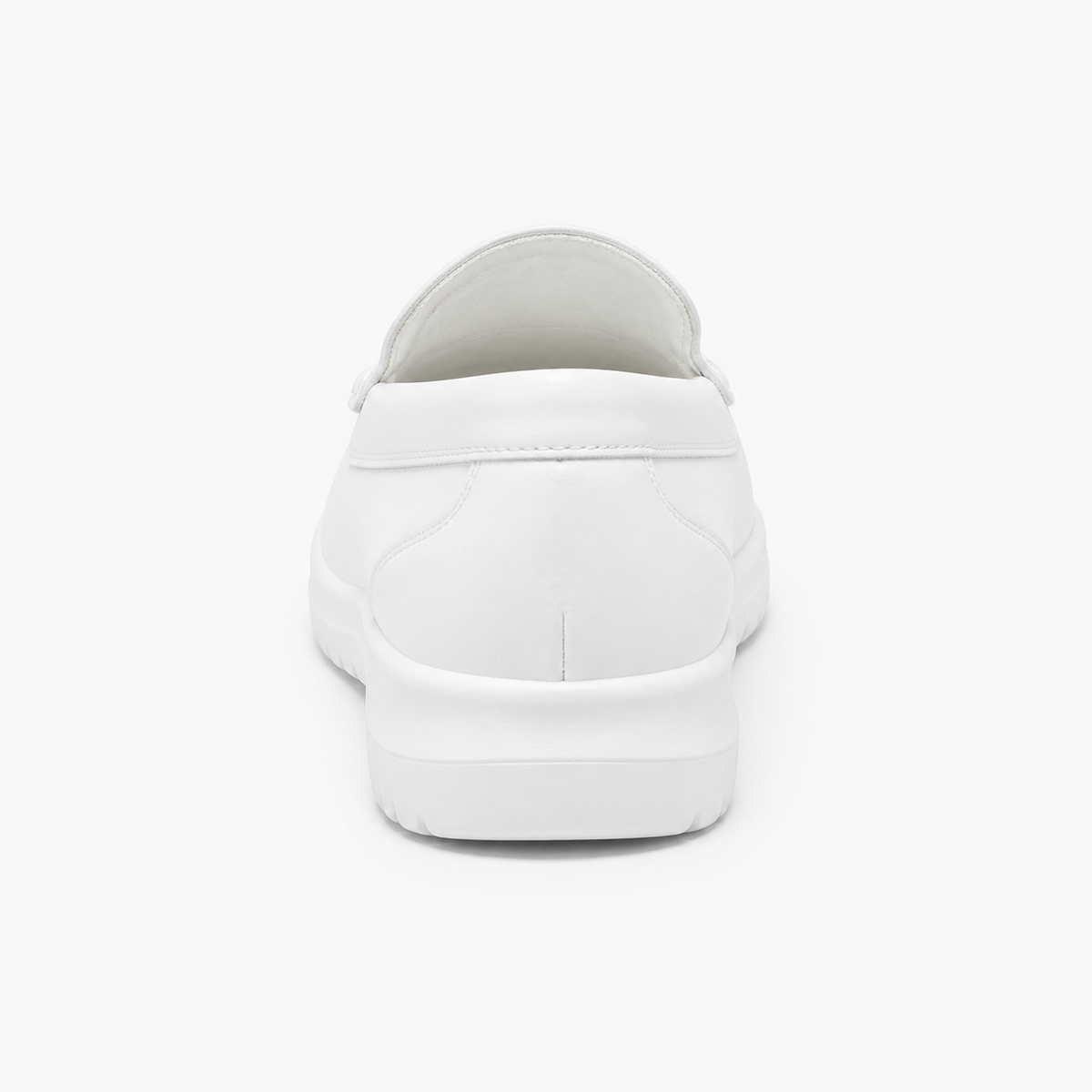 Highgate White Leather Loafers