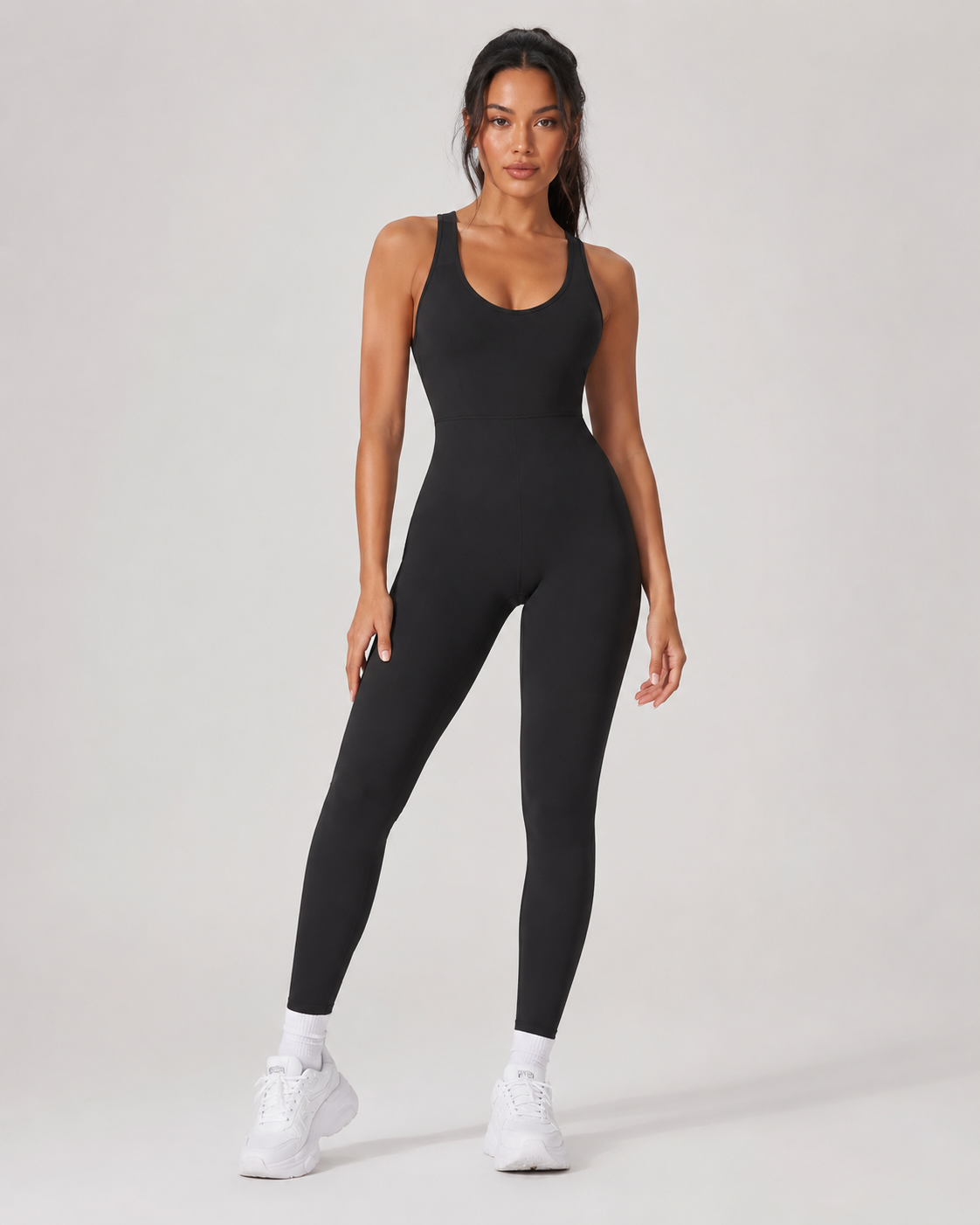 Alba Seamless Open Back Playsuit
