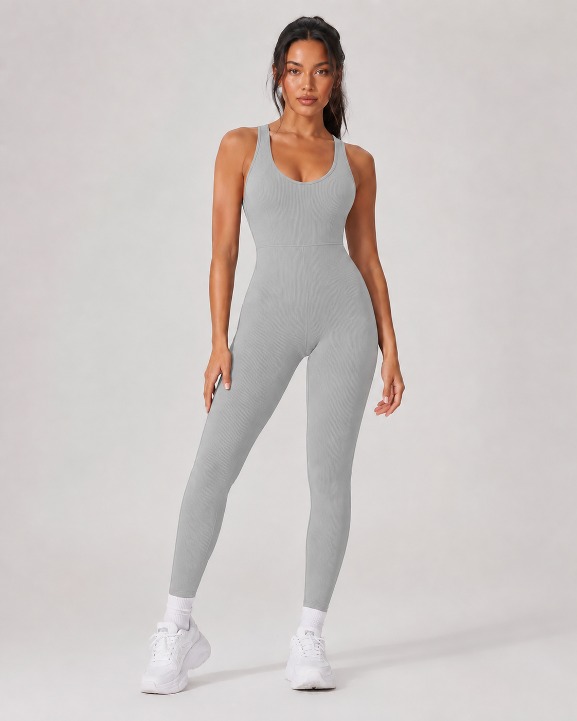 Alba Seamless Open Back Playsuit
